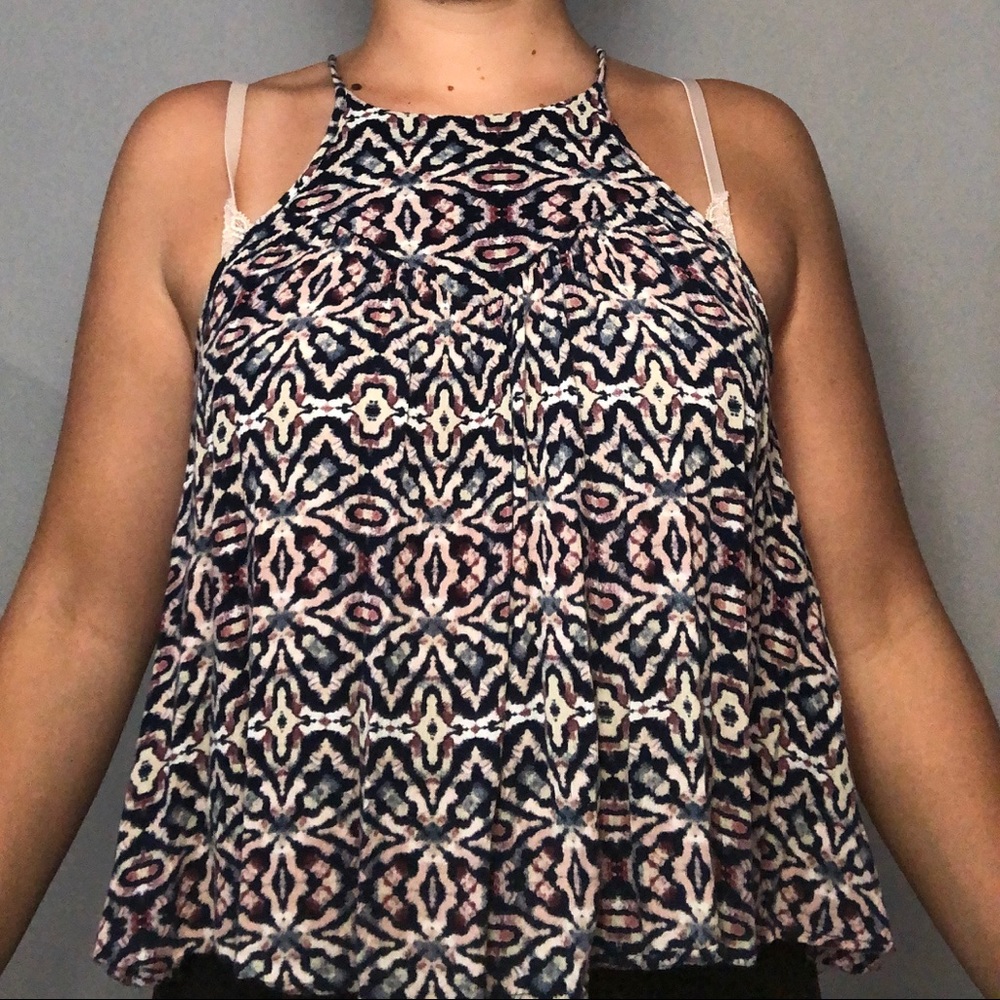 Multi colored tank top